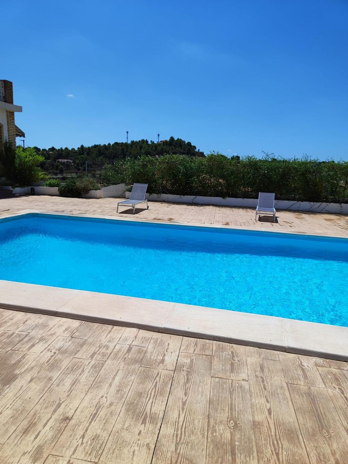 El Recreo, Private Pool & Bbq Villa Godelleta Exteriör bild